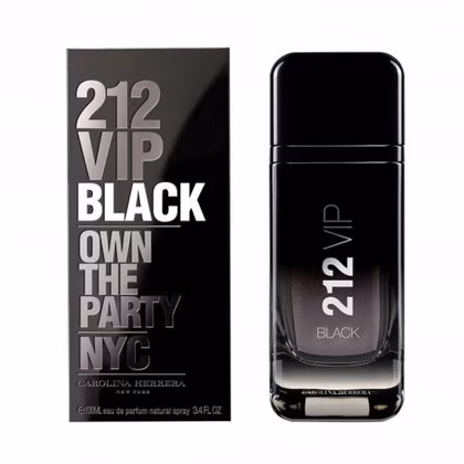 Carolina Herrera 212 VIP Black – original fragrance Uganda