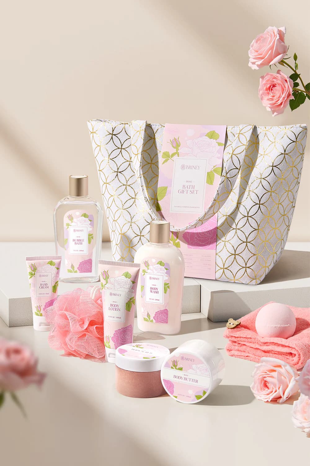 BRINEY BRINEY ROSE BATH GIFT SET – original fragrance Uganda