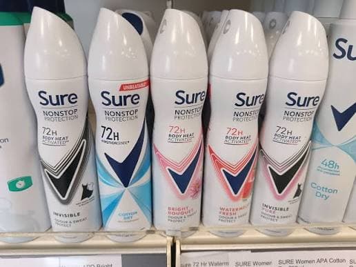 SURE Sure Body spray – original fragrance Uganda