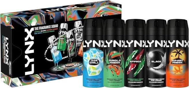 LYNX LYNX THE FRAGRANCE SQUAD – original fragrance Uganda
